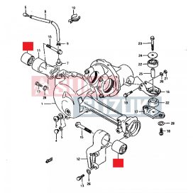 Bucsa diferential Suzuki Vitara