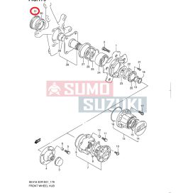 Simering fuzeta Suzuki Vitara (exterior)