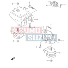 Tampon suport motor Suzuki Jimny 1.5D