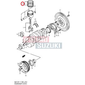 Set segmenti Suzuki Grand Vitara 1.6 16v (pentru 4 pistoane)