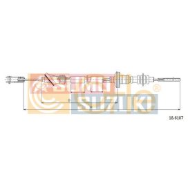 Cablu ambreiaj Suzuki Vitara 1.6 (4 usi)