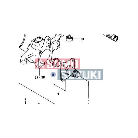 Bucsa planetara din bronz Suzuki Samurai / Vitara