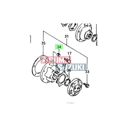 Set saibe conice MRL Suzuki Samurai Vitara Grand Vitara 1