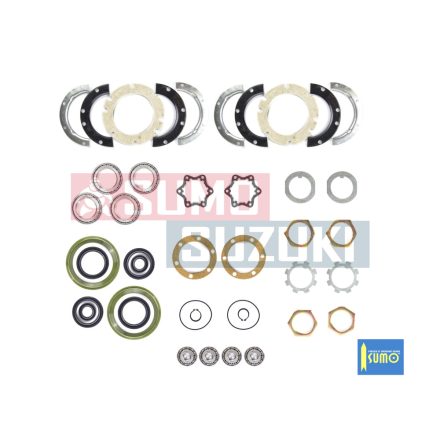 Kit reparatie omocinetica Suzuki Samurai  + rulmenti pivot + rulmenti roata pentru ambele parti