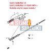 Suzuki samurai Cablu frână de mână  lungime 130 cm