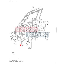 Cheder usa dreapta Suzuki Jimny