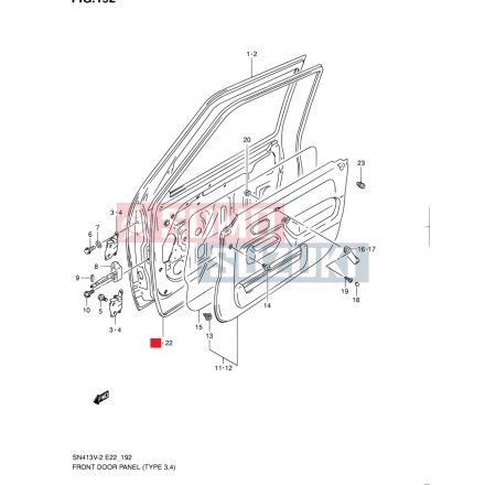 Cheder usa dreapta Suzuki Jimny