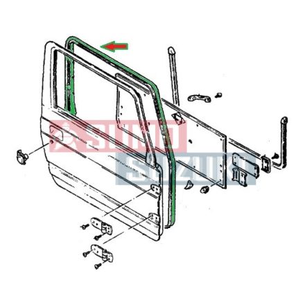 Cheder usa dreapta Suzuki Samurai 84641-80121, 84641-82CA0