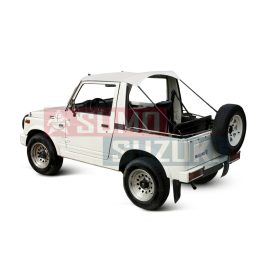 Prelata alba Soft-Top Bikini Suzuki Samurai