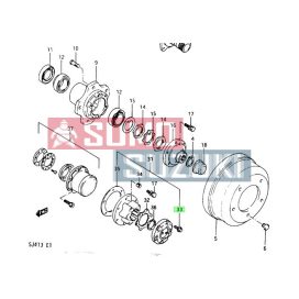 Suzuki Samurai Surub flansa butuc punte fata S-01560-0616A