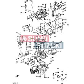 Garnitura superioara carburator Suzuki Samurai 1.3 83060-E