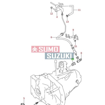 Bucsa furtun hidraulic ambreiaj Suzuki Vitara SX4 S-Cross SGP