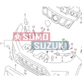   Suport proiector lampa ceata fata stanga Suzuki Vitara 2015-> SGP