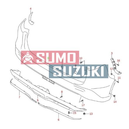 Bara spate Suzuki Vitara 2018->