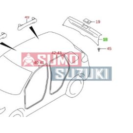 Capac usa portbagaj Suzuki Vitara 2015-> MGP