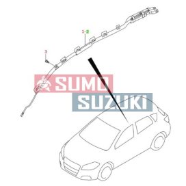 Airbag stalp stanga Suzuki SX4 S-Cross SGP